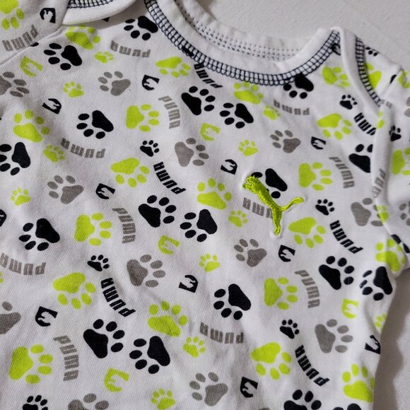 Puma Sport Lifestyle 6-9 month set 2 bodysuits NWOT. Located A21 - Picture 2 of 3